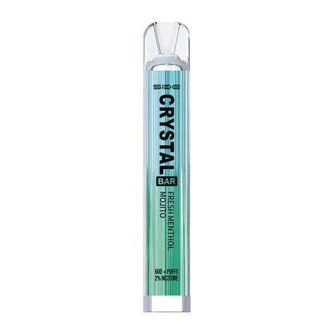 Crystal Bar Disposable Vape Kit - Fresh Menthol Mojito - achieversvapes.co.uk