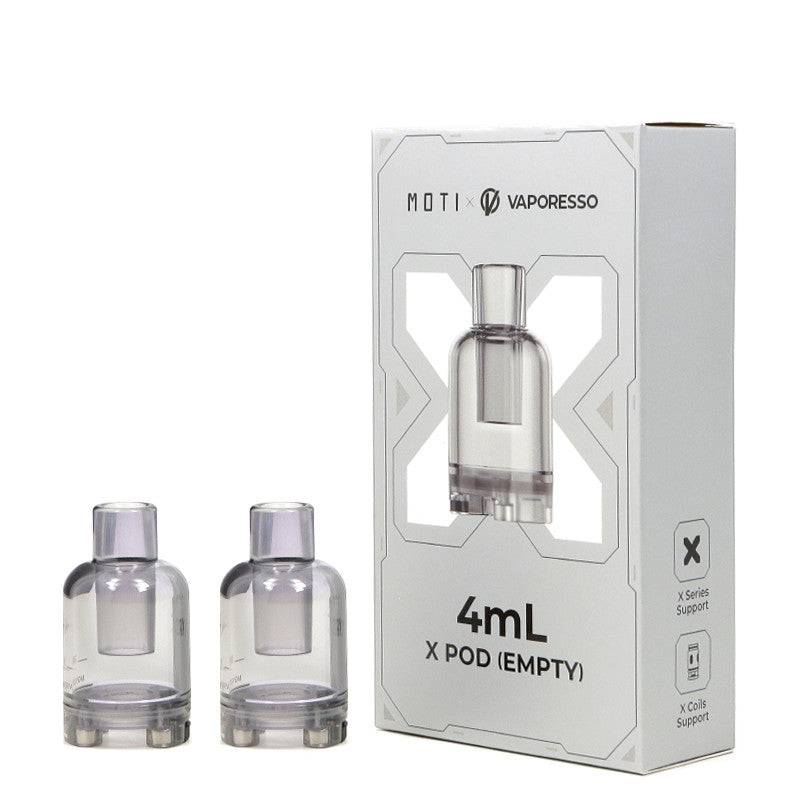 Vaporesso Moti X Replacement Pod 4ml (Pack of 2) - achieversvapes.co.uk