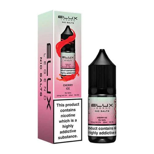 Elux Legend Cherry Ice 10ml Nicsalt Eliquid - achieversvapes.co.uk