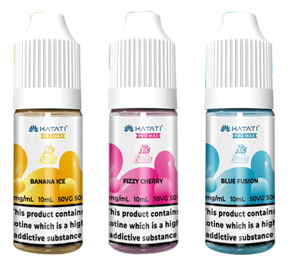 Hayati Pro Max Nic Salts - achieversvapes.co.uk