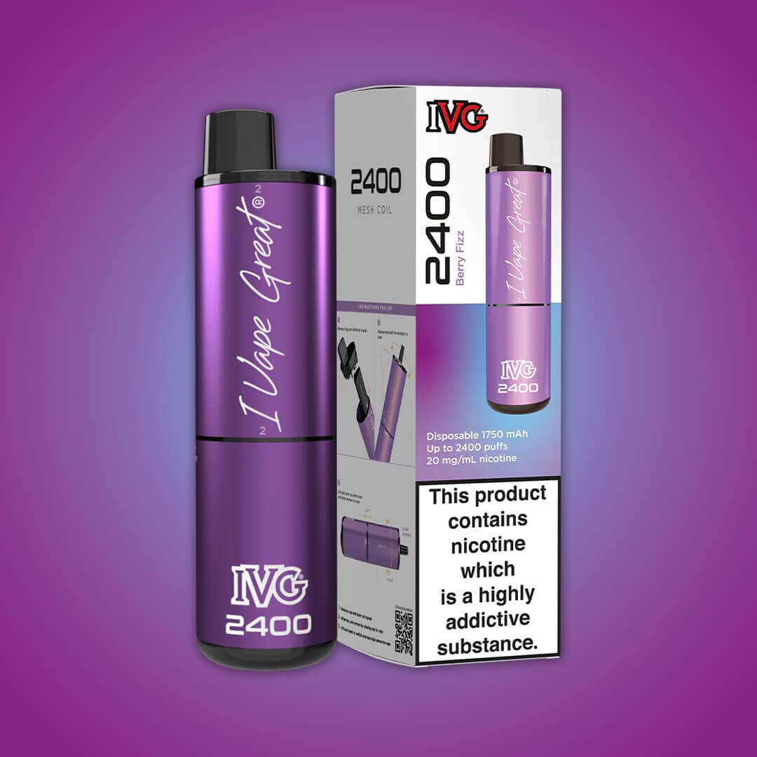 IVG-2400 Disposable Bars - achieversvapes.co.uk