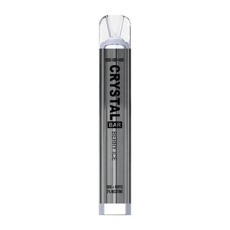 Crystal Bar Disposable Vape Kit - Berry Ice - achieversvapes.co.uk