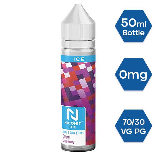 Grape Currency 50ml - Nicohit Ice - 0mg