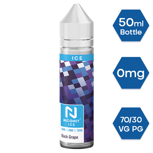 Black Grape 50ml - Nicohit Ice - 0mg