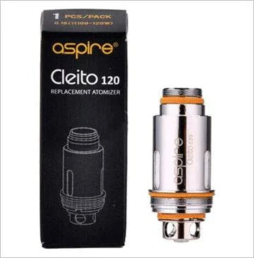 Aspire Cleito 120 Coils 0.16 ohm Single pack - achieversvapes.co.uk