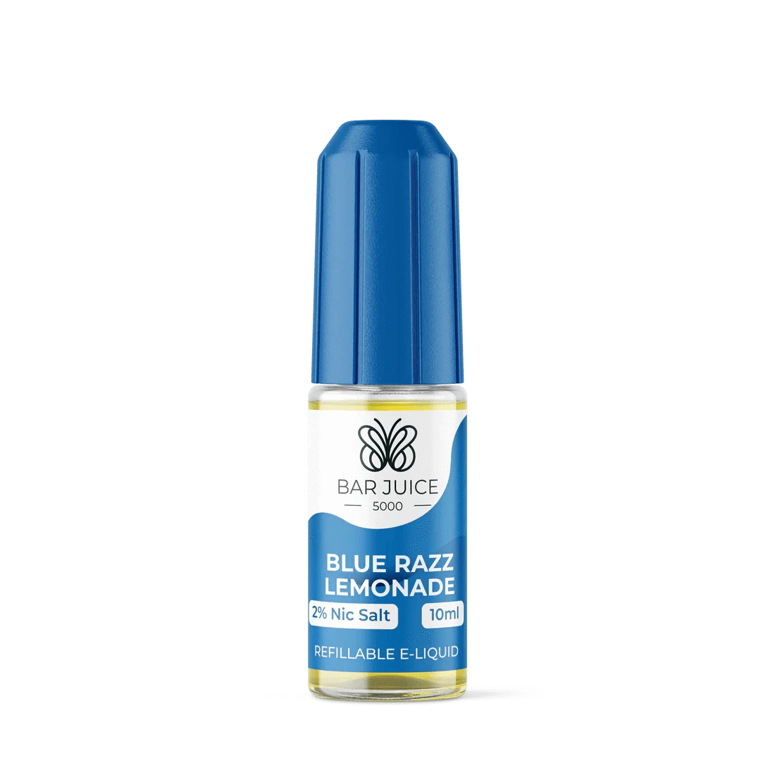 Blue Razz Lemonade Nic Salt E-Liquid by Bar Juice 5000 - achieversvapes.co.uk