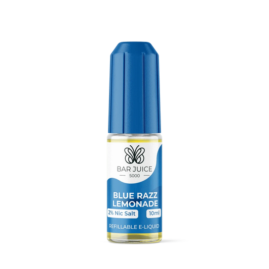 Blue Razz Lemonade Nic Salt E-Liquid by Bar Juice 5000 - achieversvapes.co.uk