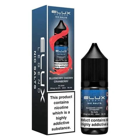 Elux Legend Blueberry Cherry Cranberry 10ml Nicsalt Eliquid