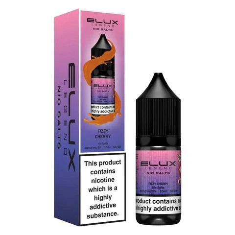 Elux Legend Fizzy Cherry 10ml Nicsalt Eliquid - achieversvapes.co.uk