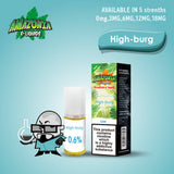 Amazonia 50/50 E-Liquid 10ml - High-Burg Flavour