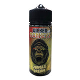 Jungle Cream Shortfill 100ml Eliquid by Wicked Monkeys