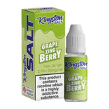 Kingston Nicsalt 10ml Eliquid - Grape Zingberry Flavour