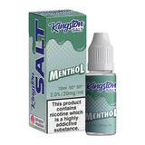 Kingston Nicsalt 10ml Eliquid - Menthol Flavour