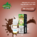 Amazonia 50/50 E-Liquid 10ml - Milk Chocolate Flavour