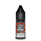 Ultimate Salts Custard 10ml Nicsalt Eliquid - Raspberry Jam Flavour (Pack Of 10)