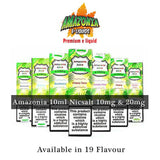 Amazonia Nic Salt 10ml E-Liquid - Spearmint Flavour