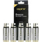 Aspire Breeze Coils 0.6/1.2 ohm (Pack of 5) - achieversvapes.co.uk