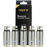 Aspire Breeze Coils 0.6/1.2 ohm (Pack of 5)