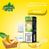 Amazonia 50/50 E-Liquid 10ml - Banana Flavour