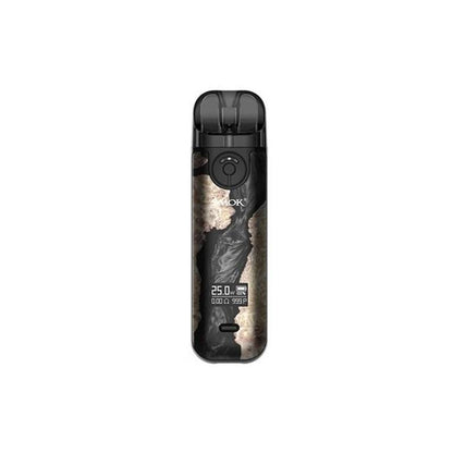 black stablizing wood Smok Novo 4 Pod vape Kit