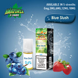 Amazonia 50/50 E-Liquid 10ml - Blue Slush Flavour