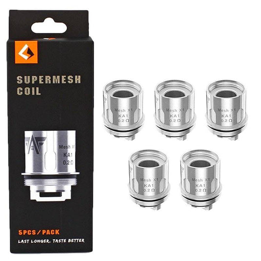 Geekvape Super Mesh x1 Coils (Pack of 5) - achieversvapes.co.uk