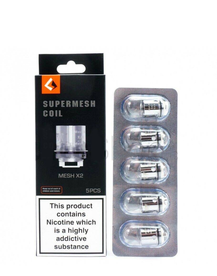 Super Mesh X2 and X1 Vape Coils By GeekVape - achieversvapes.co.uk