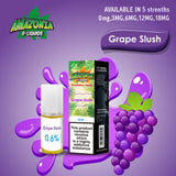 Amazonia 50/50 E-Liquid 10ml - Grape Slush Flavour