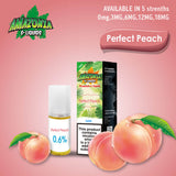 Amazonia 50/50 E-Liquid 10ml - Perfect Peach Flavour