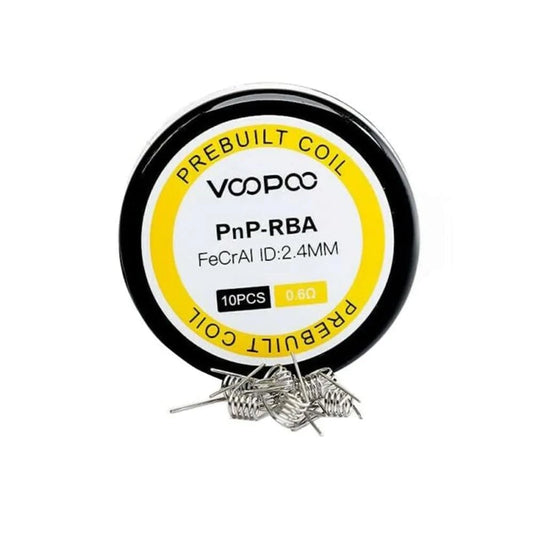 VooPoo Pnp RBA Pre-Built Coils (Pack of 10) - achieversvapes.co.uk