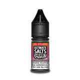 Ultimate Salts Sherbet 10ml Nicsalt Eliquid - Strawberry Laces Flavour (Pack Of 10)
