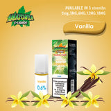 Amazonia 50/50 E-Liquid 10ml -Vanilla Flavour