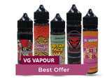 VG Vapour 50ml Shortfill E Liquid