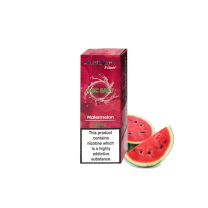 Watermelon Nicsalt 10ml Eliquid by Achievers - achieversvapes.co.uk